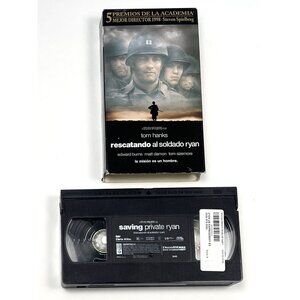Rescatando Al Soldado Ryan (Saving Private Ryan) Spanish Language VHS TESTED